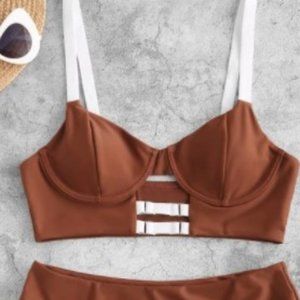 Women's Trendy High-waisted, High-cut Bikini (NEW)